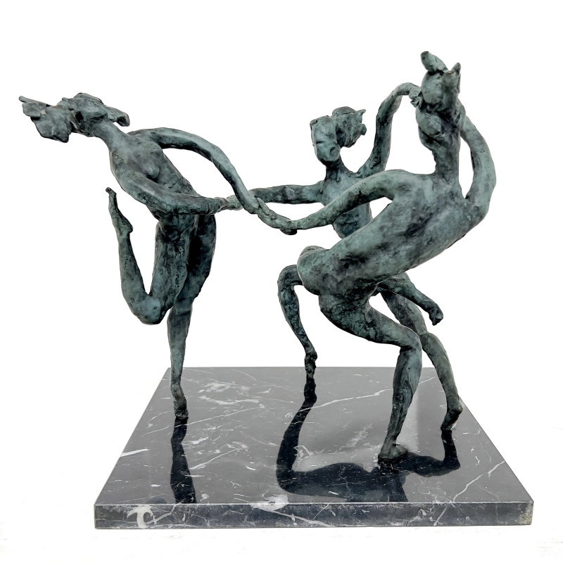 Elbert Weinberg (attributed) - Three Dancing Figures