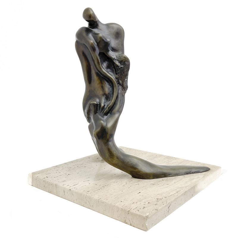 Unknown Artist - Abstract Figure Carrying Forms