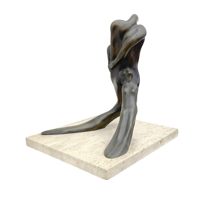 Unknown Artist - Abstract Figure Carrying Forms