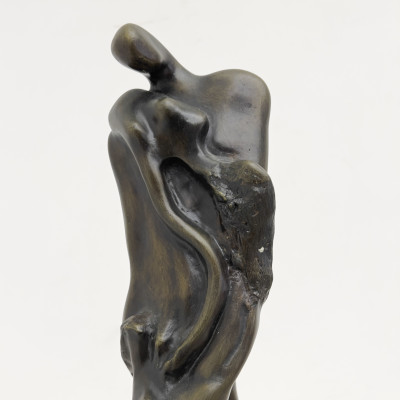 Unknown Artist - Abstract Figure Carrying Forms