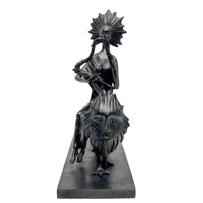 Alejandro Velasco - Untitled (Lion and Rider with Lyre)