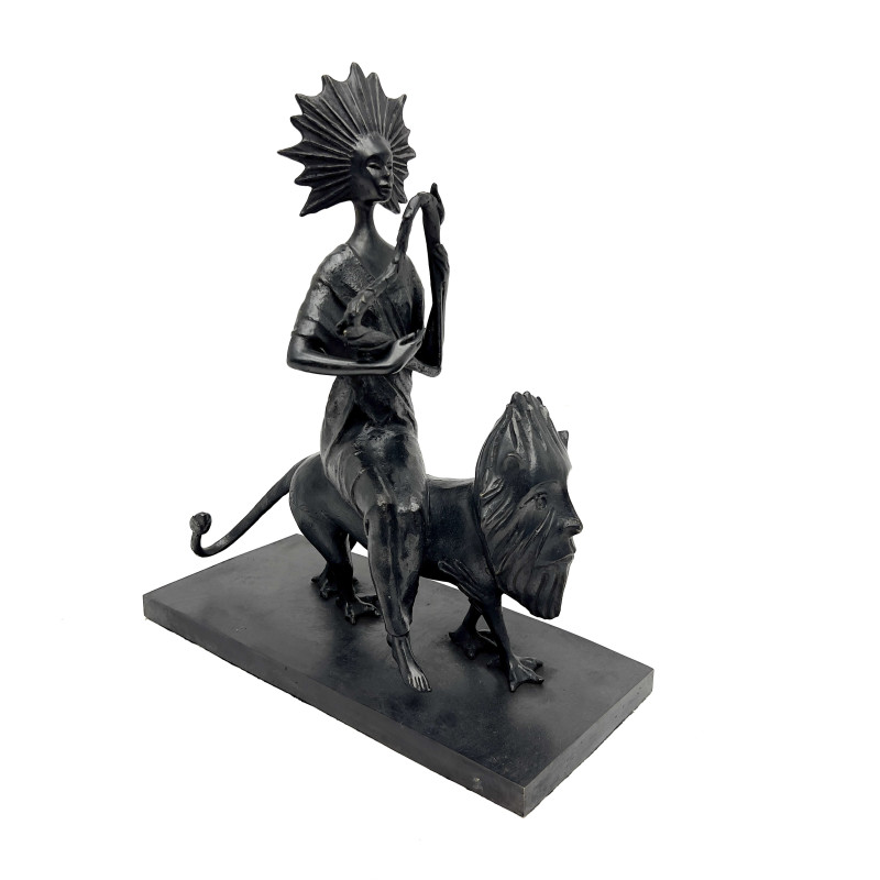 Alejandro Velasco - Untitled (Lion and Rider with Lyre)