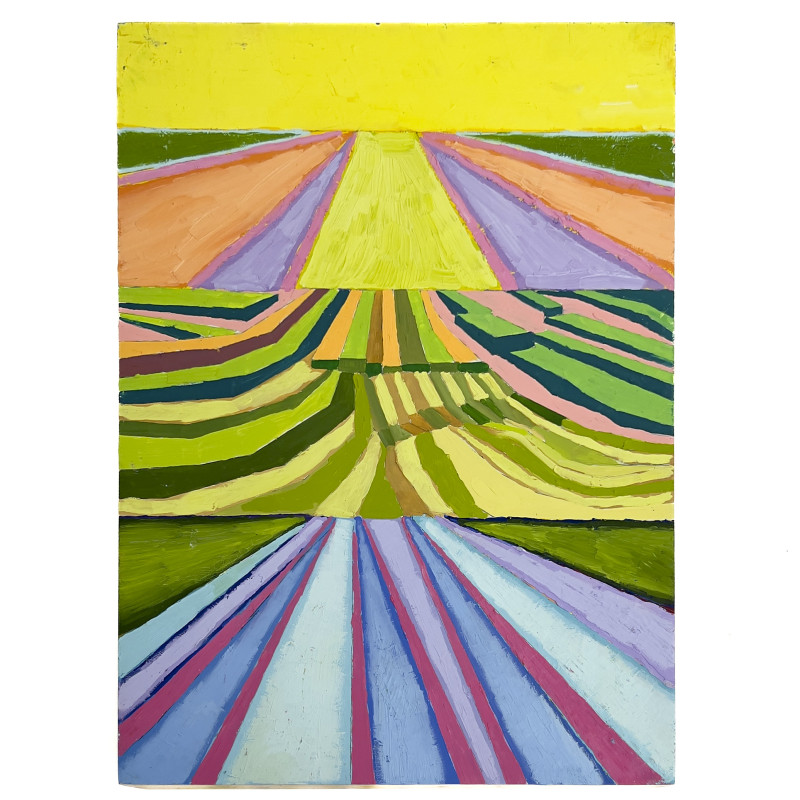 Janet Cooling - Untitled ( yellow and blue)