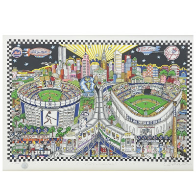 Image for Lot Charles Fazzino - Finally a Subway Series!