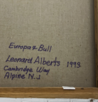 Leonard Alberts - Europa and The Bull