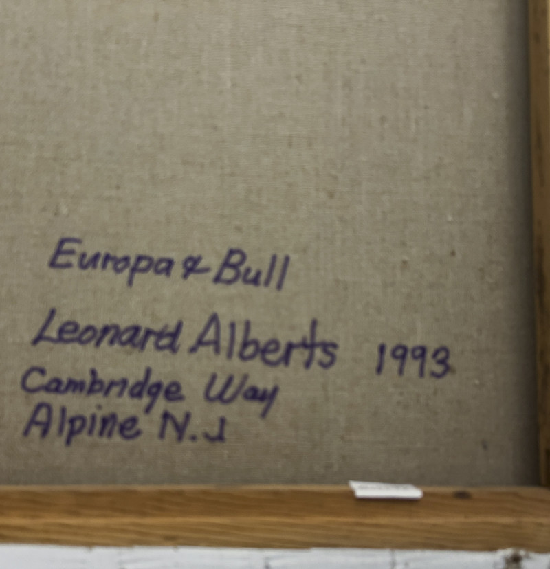 Leonard Alberts - Europa and The Bull