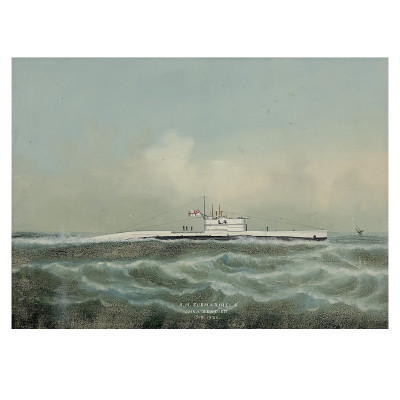 Unknown Artist - HMS Submarine L. 4