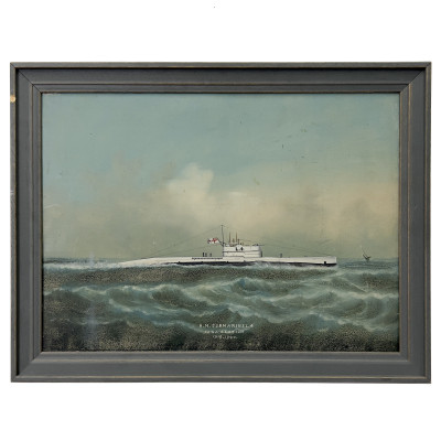 Unknown Artist - HMS Submarine L. 4
