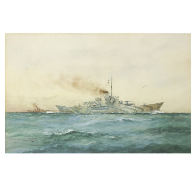 Image for Lot William M. Birchall - H.M. Patrol Gunboat " Kilchvan"