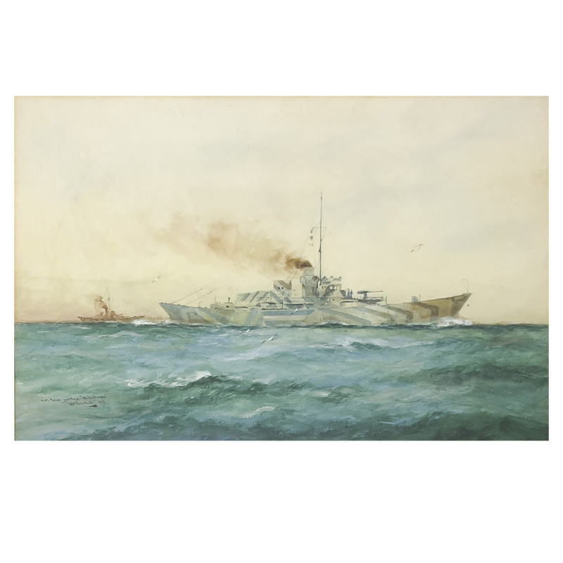 William M. Birchall - H.M. Patrol Gunboat " Kilchvan"