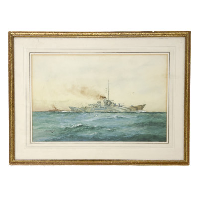 William M. Birchall - H.M. Patrol Gunboat " Kilchvan"