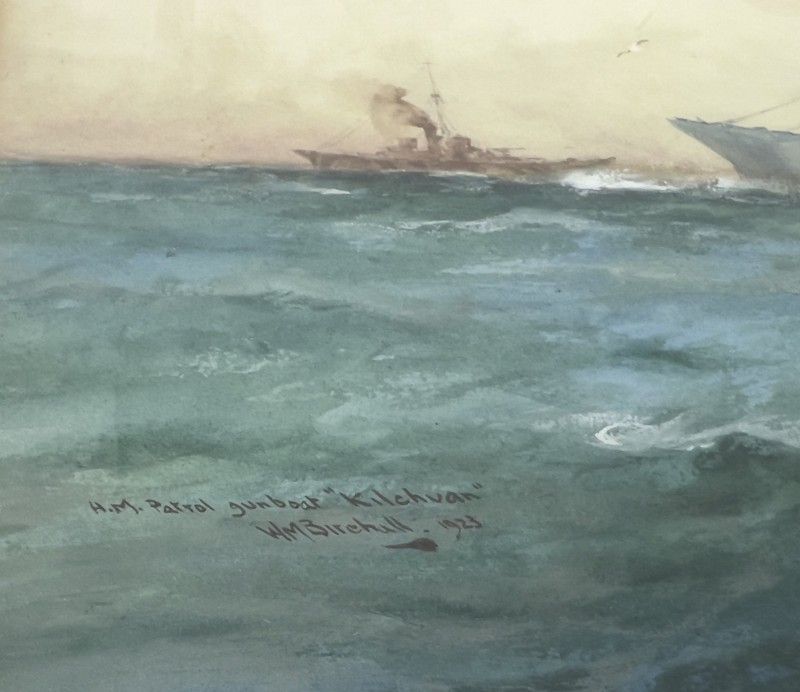 William M. Birchall - H.M. Patrol Gunboat " Kilchvan"