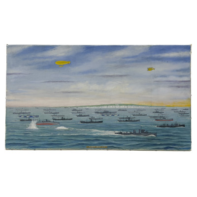 Image for Lot Unknown Artist - Flamboro Convoy, 1918
