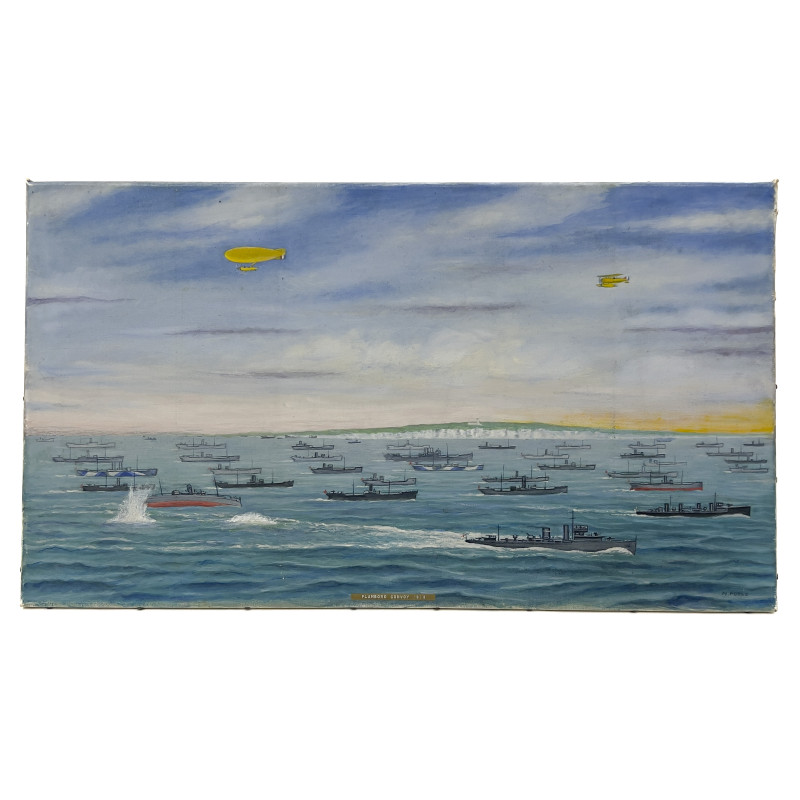 Unknown Artist - Flamboro Convoy, 1918
