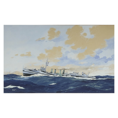 Worden Wood - U.S. Destroyer Balch