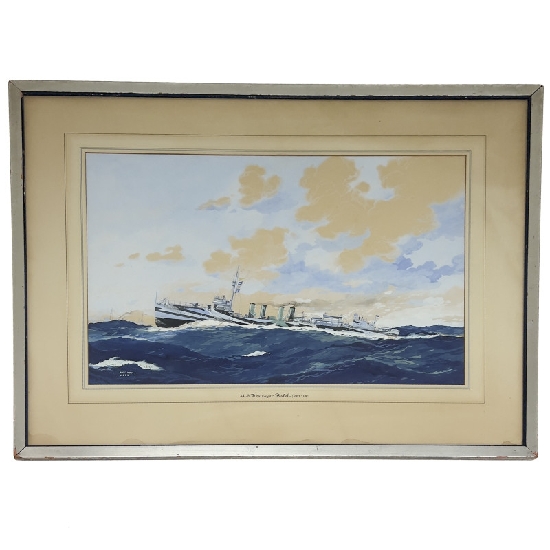 Worden Wood - U.S. Destroyer Balch