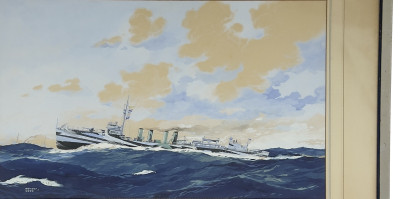 Worden Wood - U.S. Destroyer Balch