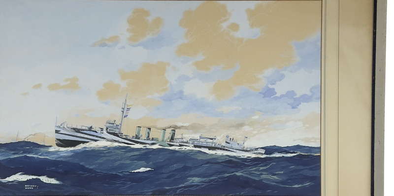 Worden Wood - U.S. Destroyer Balch