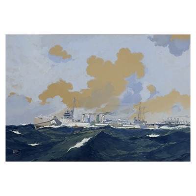 Image for Lot Worden Wood - U.S. Destroyer "Wilkes", Queenstown Patrol
