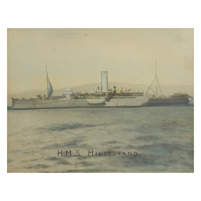 Unknown Artist - HMS Hildebrand