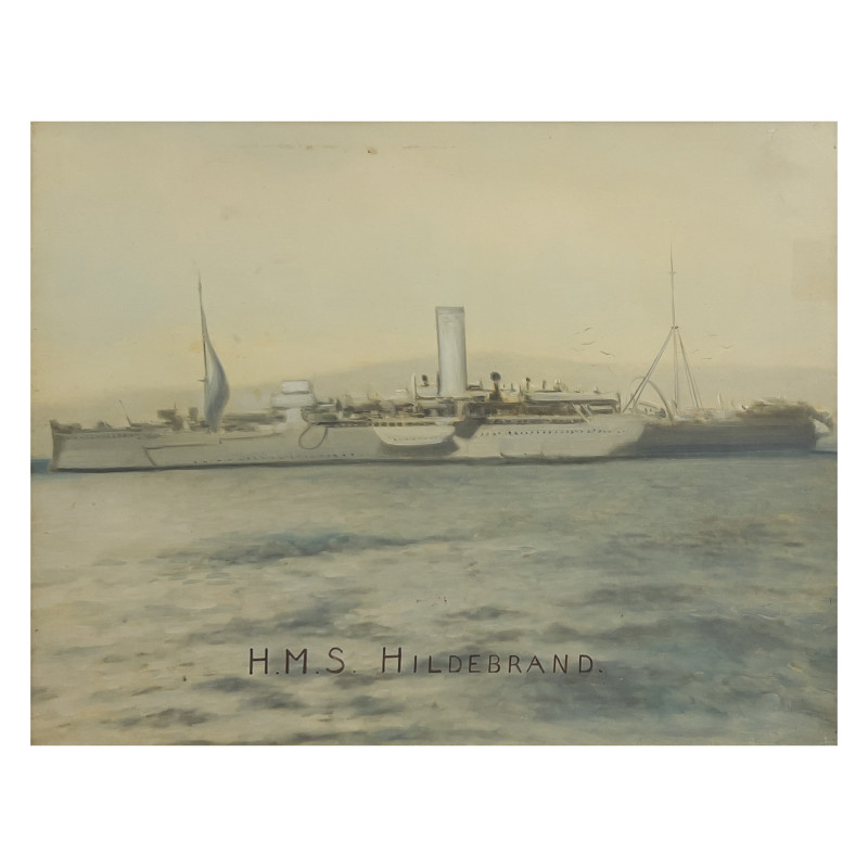 Unknown Artist - HMS Hildebrand