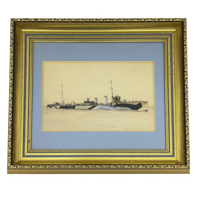Gerald Maurice Burn - HMS Medea