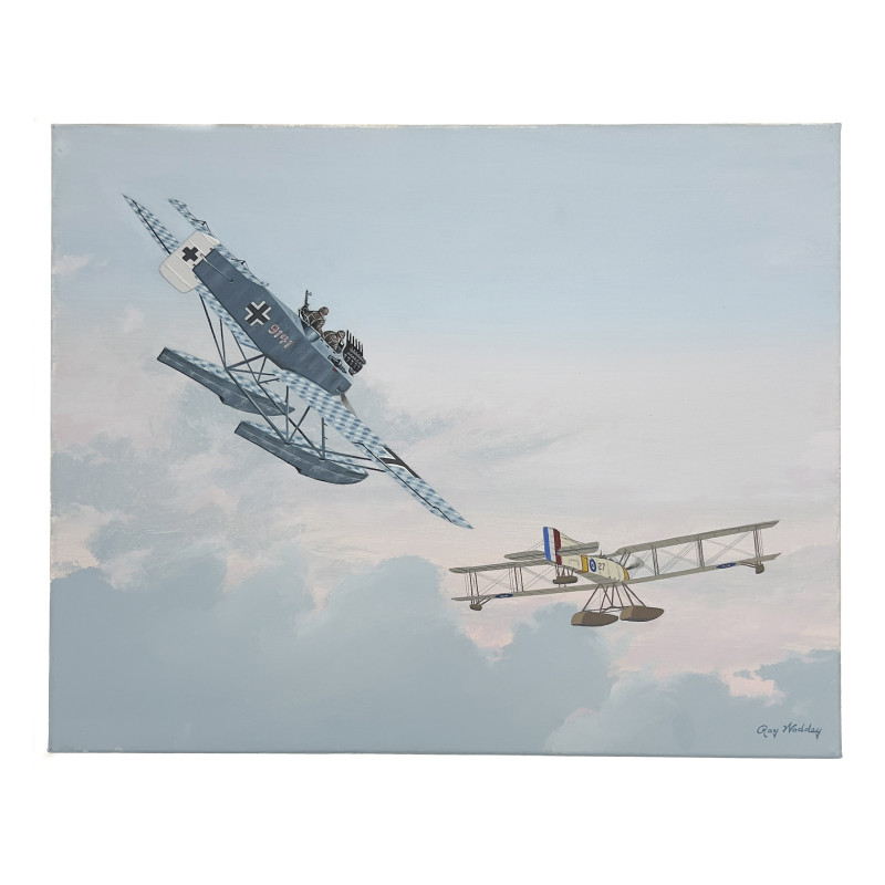 Ray Waddey - Hansa-Brandenburg W-12, 1918
