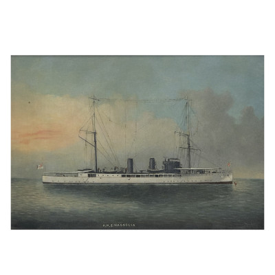 Image for Lot Unknown Artist - HMS Magnolia
