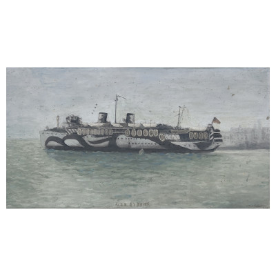 Unknown Artist - USS Syboney