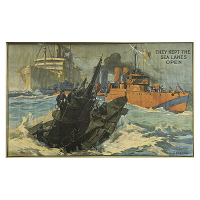 Image for Lot Leon Alaric Shafer - Invest in the Victory Liberty Loan Reproduction