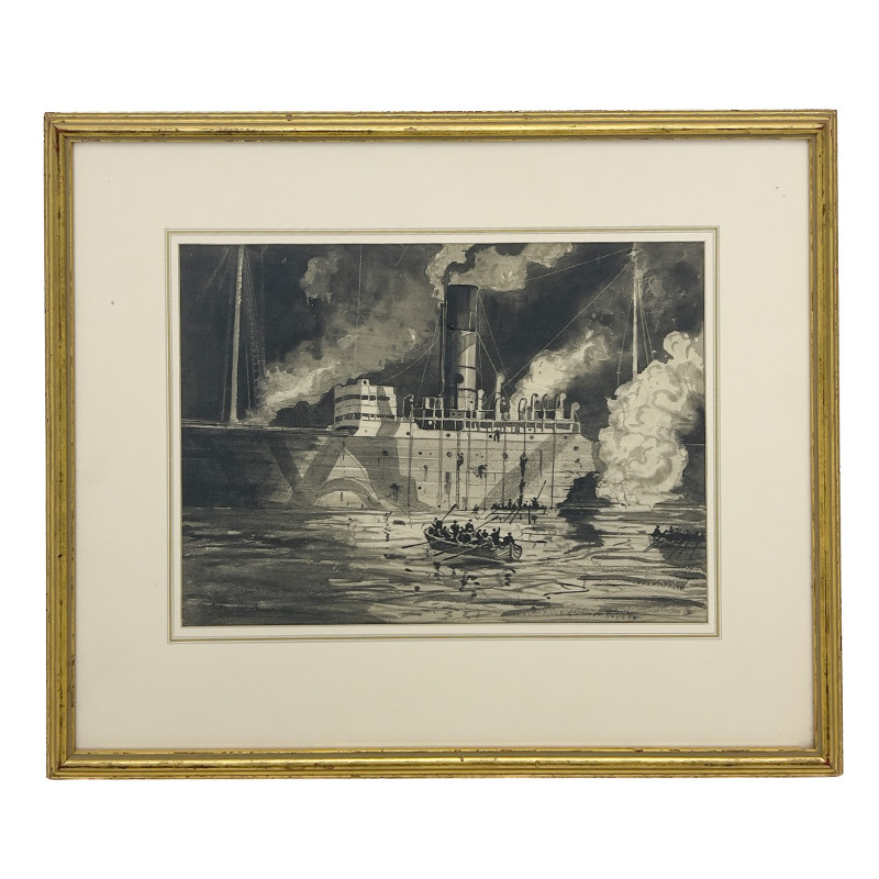 Unknown Artist - Convoys in Peril