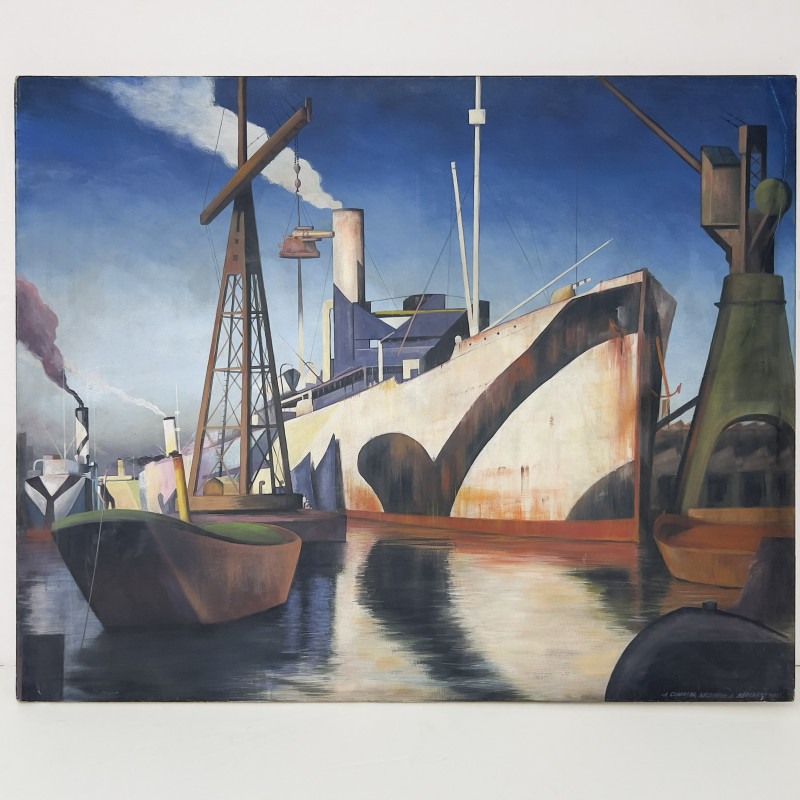 after John Everett - A Cunarder Becoming a Merchant Man