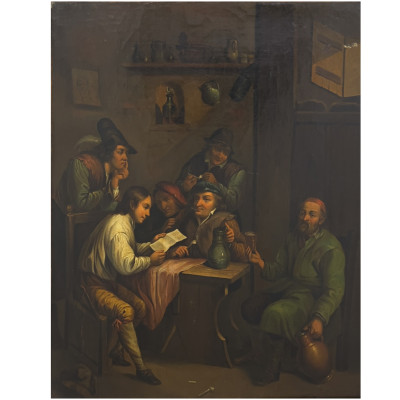 Image for Lot David Teniers II (manner of) - Untitled (Tavern Scene)