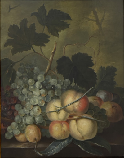 After Jan van Huysum - Still Life With Grapes