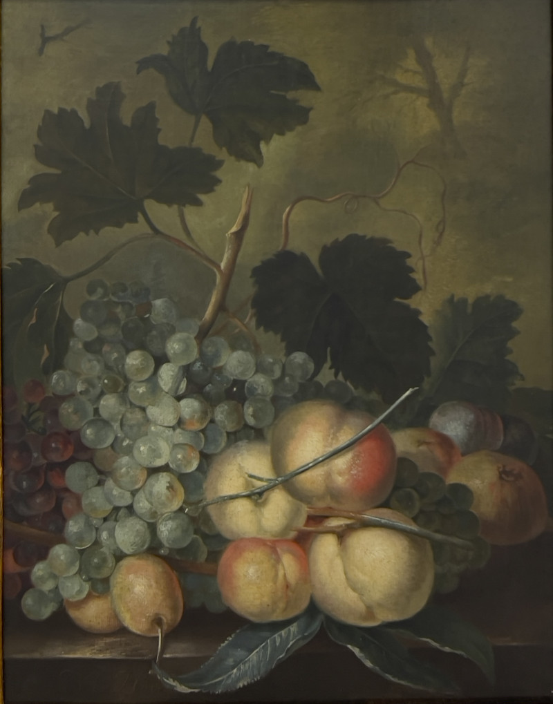 After Jan van Huysum - Still Life With Grapes