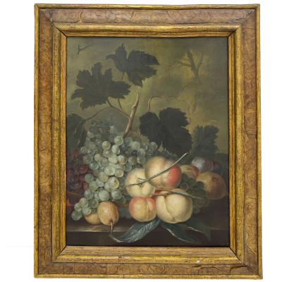 After Jan van Huysum - Still Life With Grapes