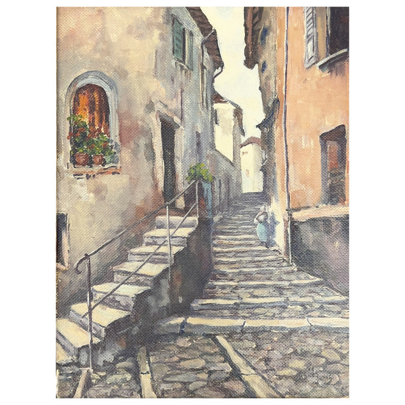 Lois Mailou Jones - Untitled (Street Scene)