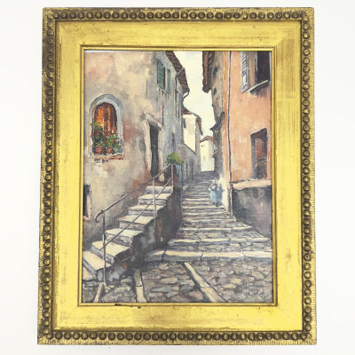 Lois Mailou Jones - Untitled (Street Scene)