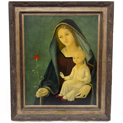 Bradi Barth - Madonna and Child (Carnation)