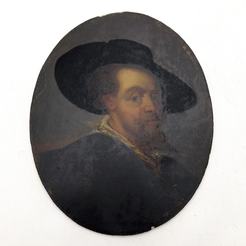 Group of Four Grand Tour Portraits of Old Masters