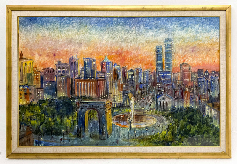 Bertram Alper - Untitled (Washington Square, NYC)