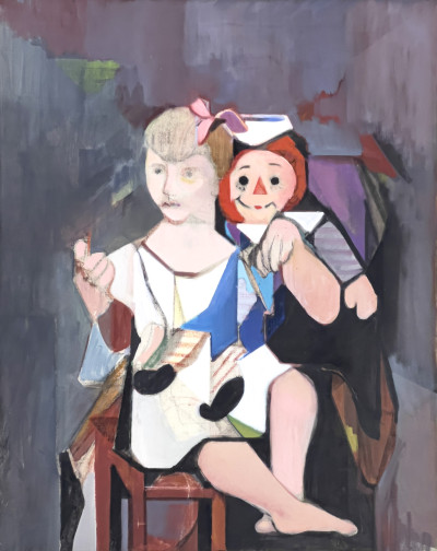 Image for Lot Leonard Alberts - Elvira and Raggedy Ann