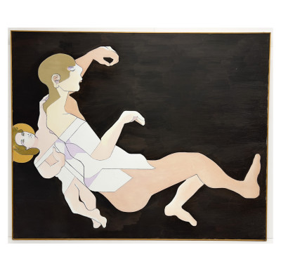 Image for Lot Untitled (Saint Christopher and the Christ Child)