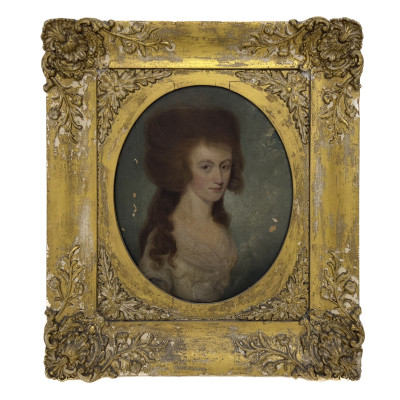 Image for Lot A British School Portrait of a Lady, Presumably of Jane Jamieson