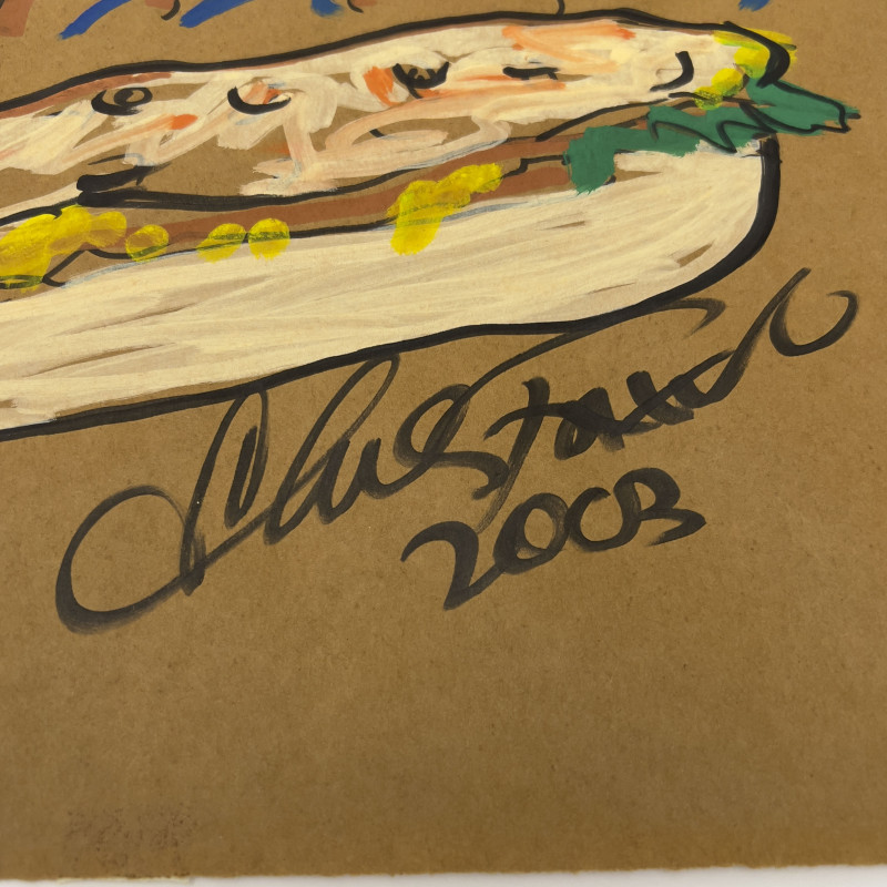 Charles Fazzino - Have a Cheesesteak on Me!