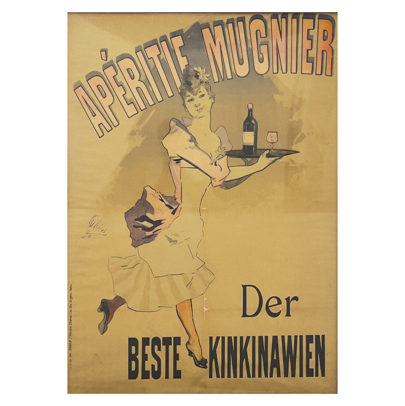 Jules Chéret - Apéritif Mugnier (Quinquina) Poster