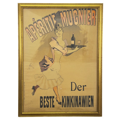 Jules Chéret - Apéritif Mugnier (Quinquina) Poster