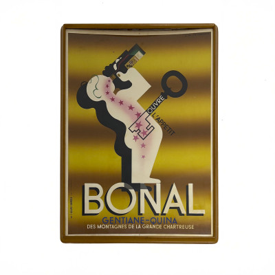 Image for Lot A.M. Cassandre (Adolphe Jean-Marie Mouron) - Bonal, Gentiane-Quina (Yellow Version)