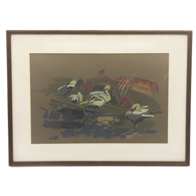 Image for Lot Juzefa Katiliūtė - Swans