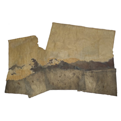 Image for Lot Ronny Rose Elliott - Untitled (Collage Landscape)